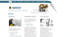 Desktop Screenshot of dakker.sk